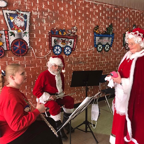 Flute Christmas Performance